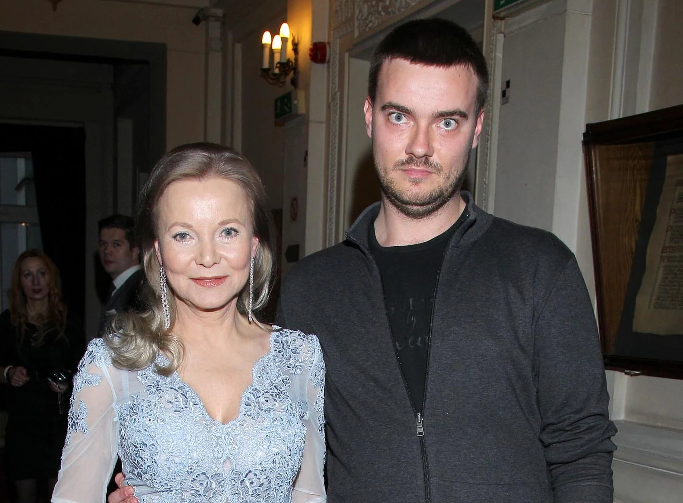 Laura Łącz z synem Laura Łącz z synem