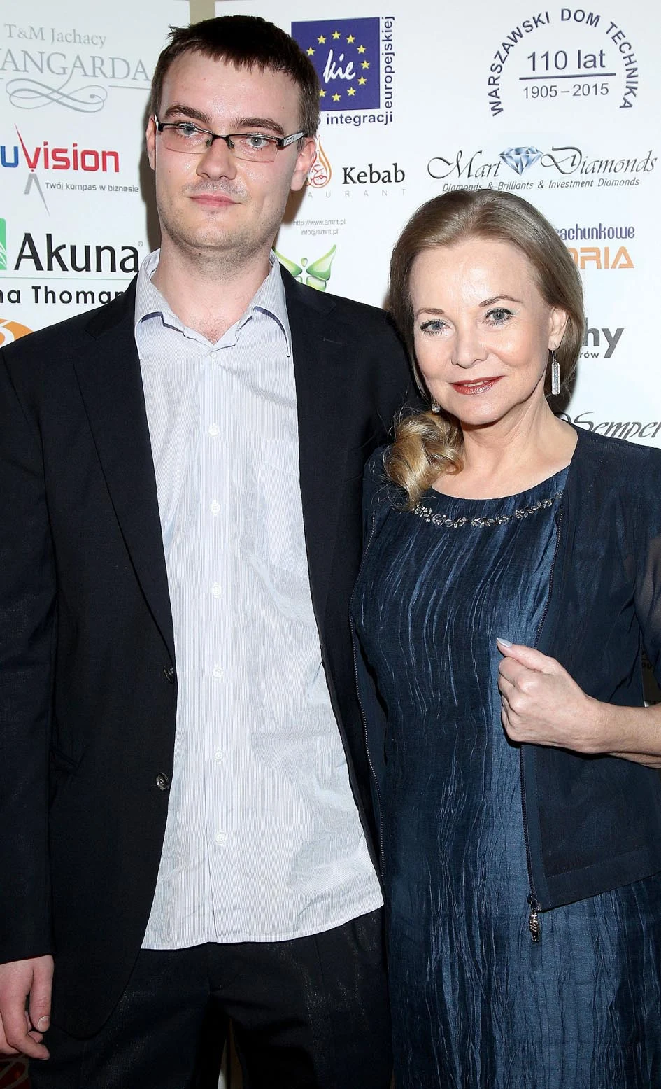 Laura Łącz i jej syn Laura Łącz i jej syn