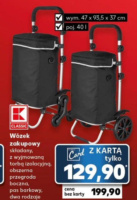 Wózek na zakupy