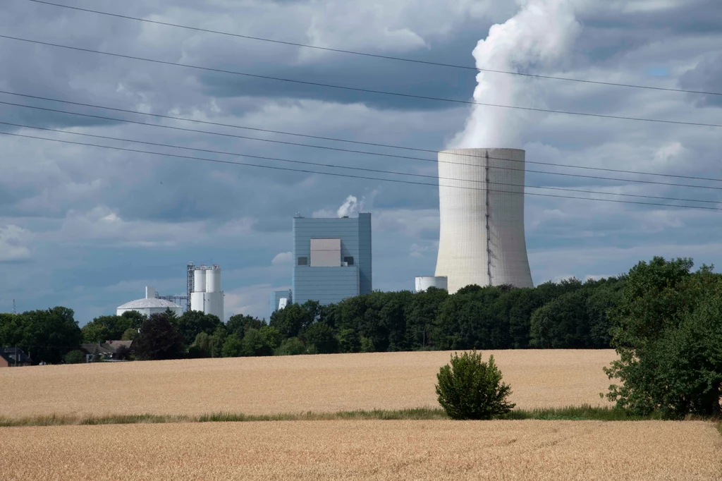 W kwietniu 2023 roku jedna czwarta energii elektrycznej w Niemczech była produkowana z węgla. Na zdjęciu elektrownia węglowa Datteln IV