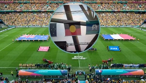 Otwarcie meczu Australia - Francja na mundialu kobiet