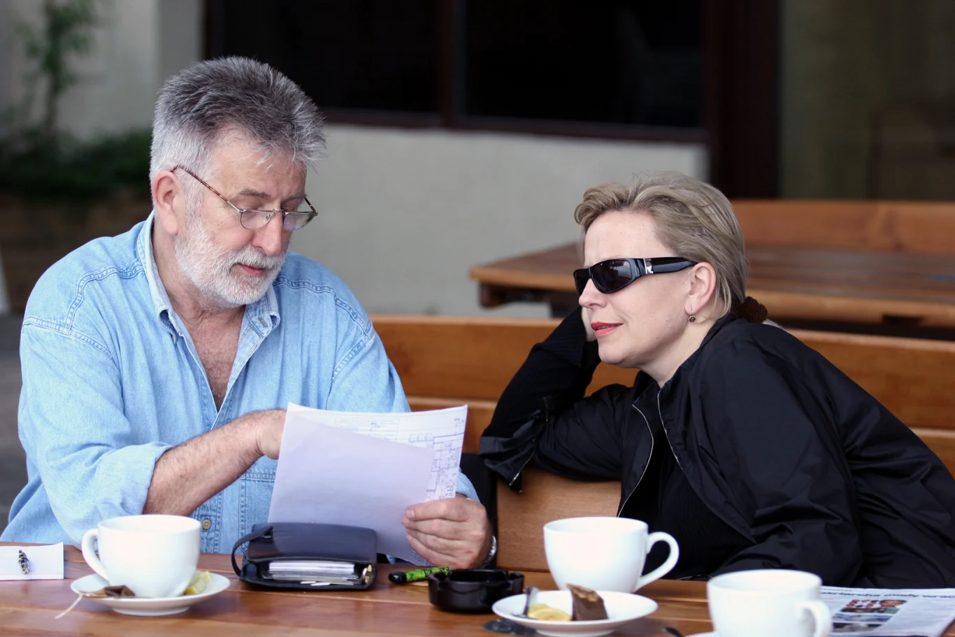 Krystyna Janda i Edward Kłosiński Krystyna Janda i Edward Kłosiński