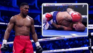 Anthony Joshua ciężko znokautował Roberta Heleniusa