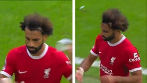 Mohamed Salah został zdjęty z boiska. Wściekł się na tę decyzję Jurgena Kloppa