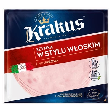 Krakus Szynka w stylu włoskim 140 g - 0