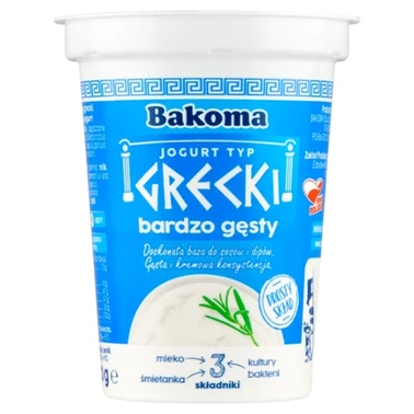 Bakoma Jogurt typ grecki 370 g - 1