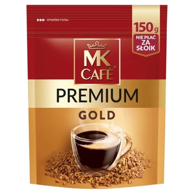 MK Café Premium Gold Kawa rozpuszczalna 150 g - 0