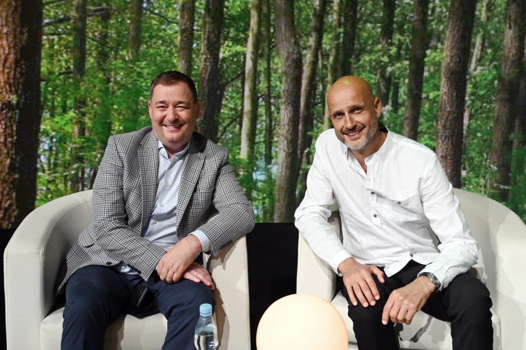 Jacek Rozenek i Robert Koszucki 
