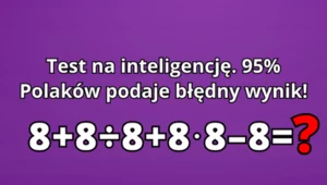 Większość Polaków popełnia błąd w jednym miejscu. Test na inteligencję