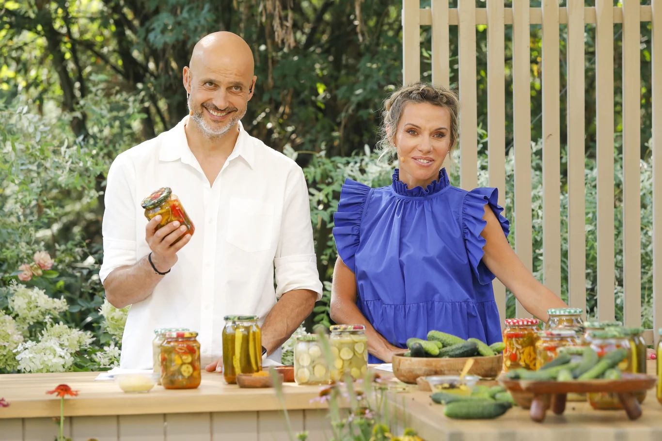 Małgorzata Opczowska-Łęska i Robert Koszucki Małgorzata Opczowska-Łęska i Robert Koszucki