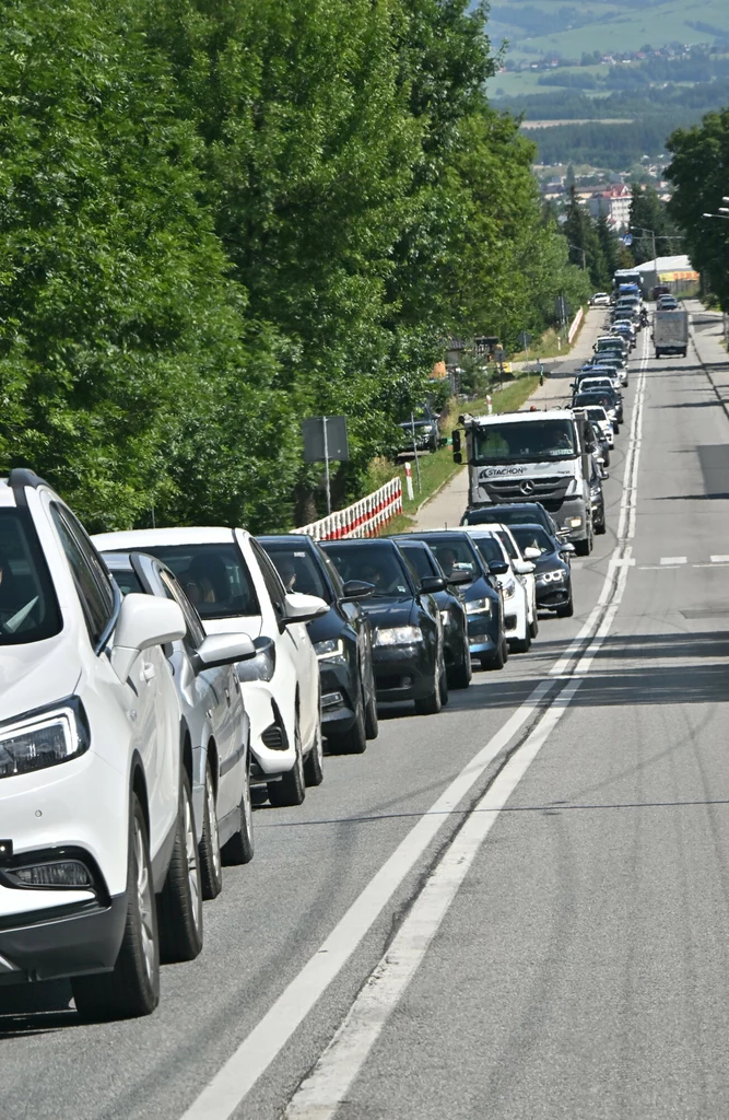 Najgorsze korki na Zakopiance zastaniemy przed weekendami i świętami 