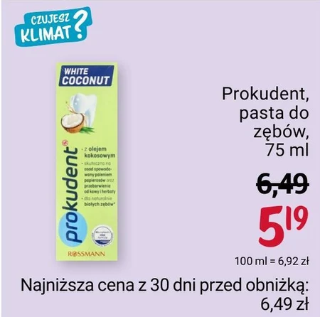 Pasta do zębów Prokudent