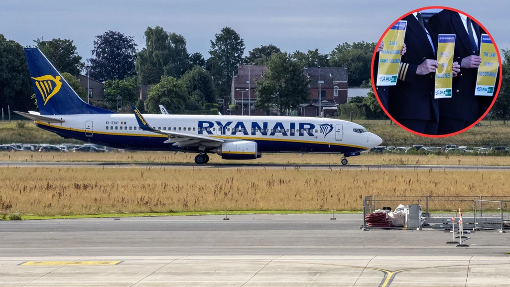 Piloci Ryanaira domagają się powrotu wynagrodzeń do poziomu sprzed pandemii