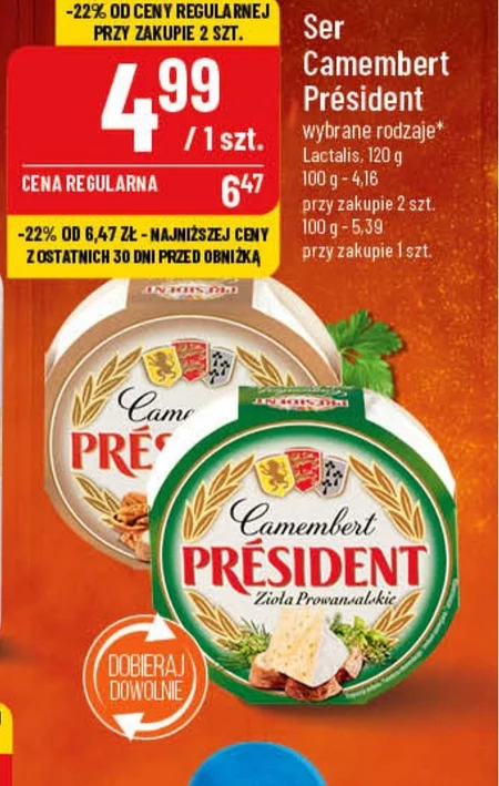 Ser pleśniowy President
