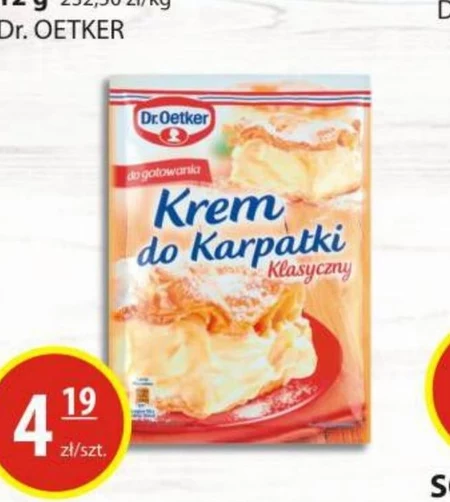 Dr. Oetker Krem do karpatki klasyczny 240 g