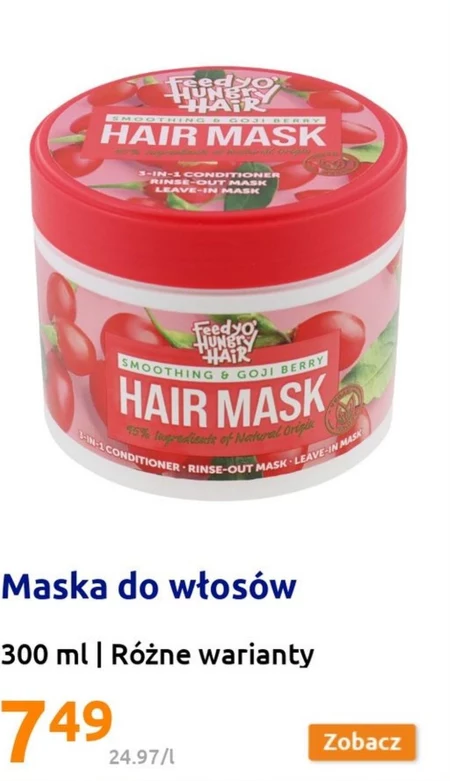 Maska do włosów
