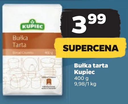 Kupiec Bułka tarta 400 g