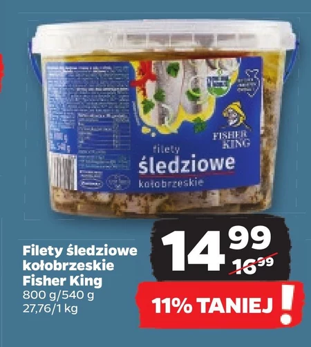 Filety śledziowe Fisher King