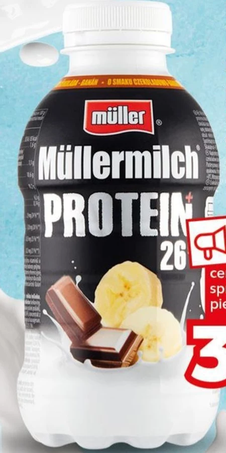 Müller Müllermilch Protein Napój mleczny o smaku waniliowym 400 g