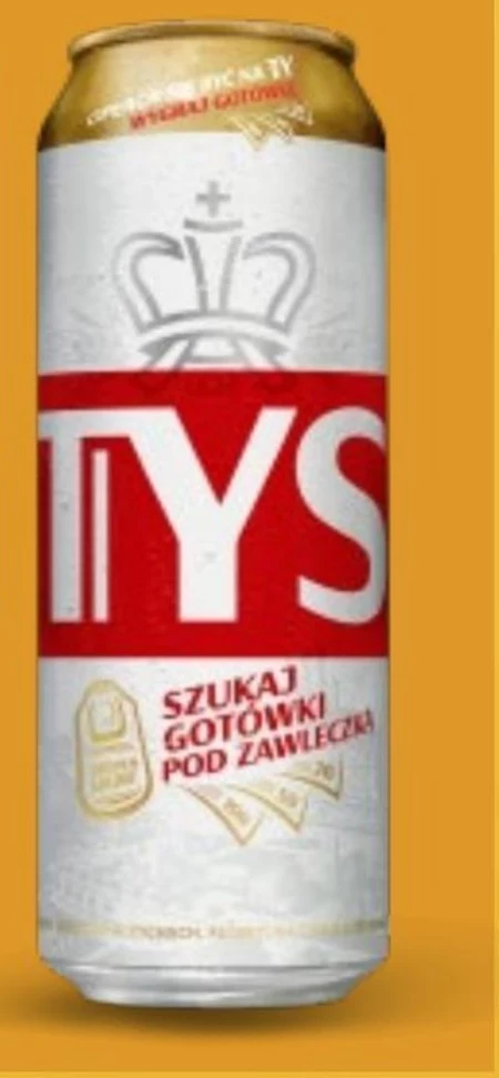 Tyskie Piwo jasne 4 l (8 x 0,5 l)