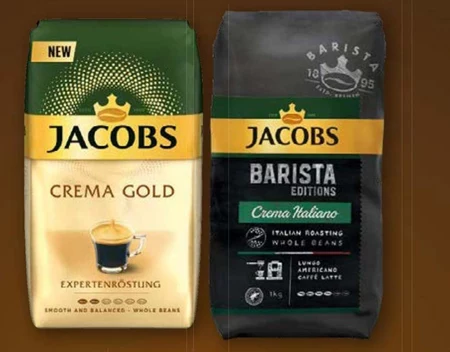 Jacobs Café Crema Gold Kawa ziarnista palona 1000 g