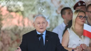 Jarosław Kaczyński w Uniejowie