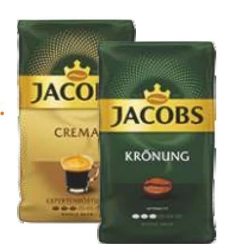 Jacobs Café Crema Gold Kawa ziarnista palona 500 g