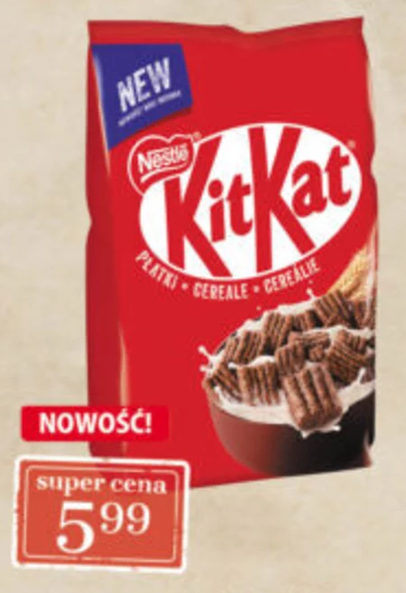 Płatki śniadaniowe KitKat