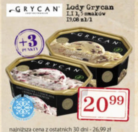 Grycan Lody bakaliowe 1100 ml