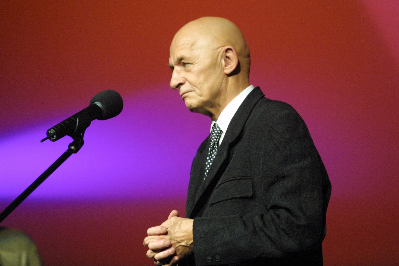 Witold Leszczyński na XXVI Festiwalu Polskich Filmów Fabularnych w Gdyni (2001)