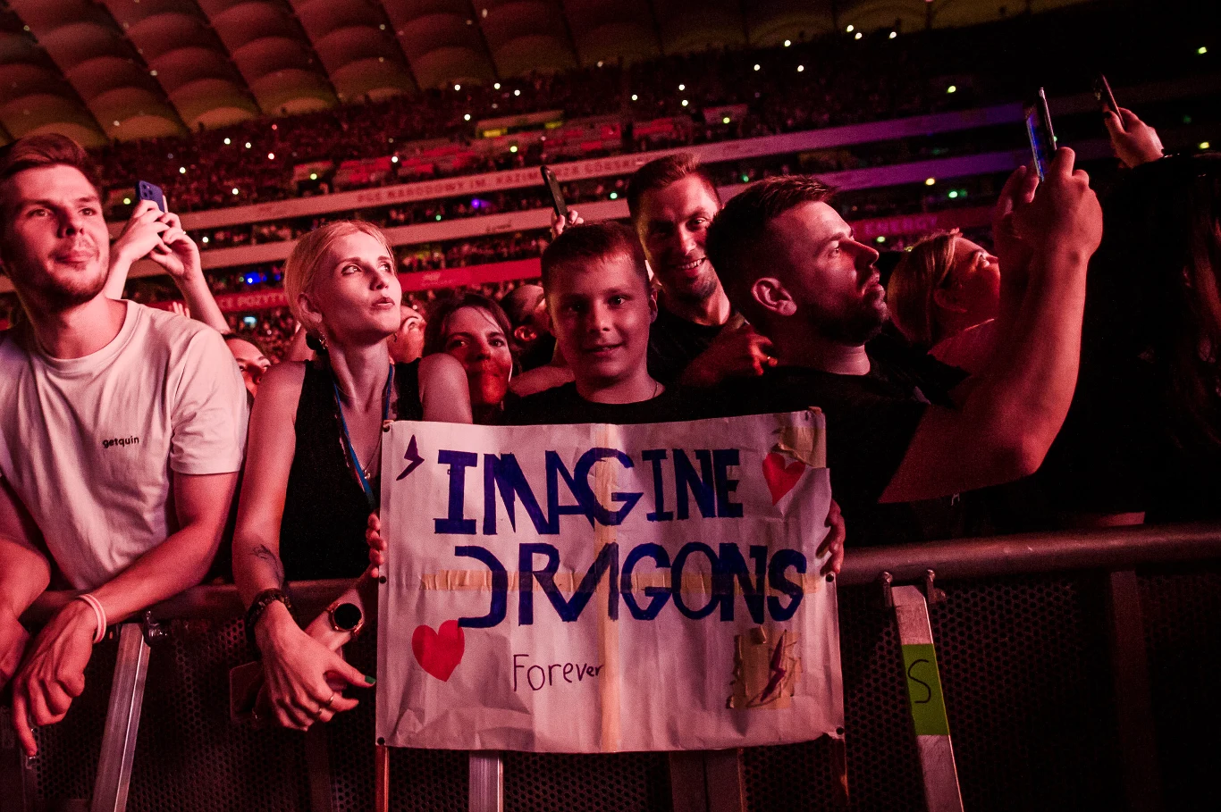 Imagine Dragons wystąpili w Warszawie. Wyjątkowy show zgromadził tłumy fanów