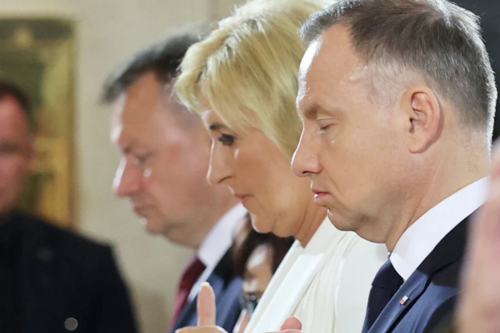 Andrzej Duda i Agata Kornhauser-Duda