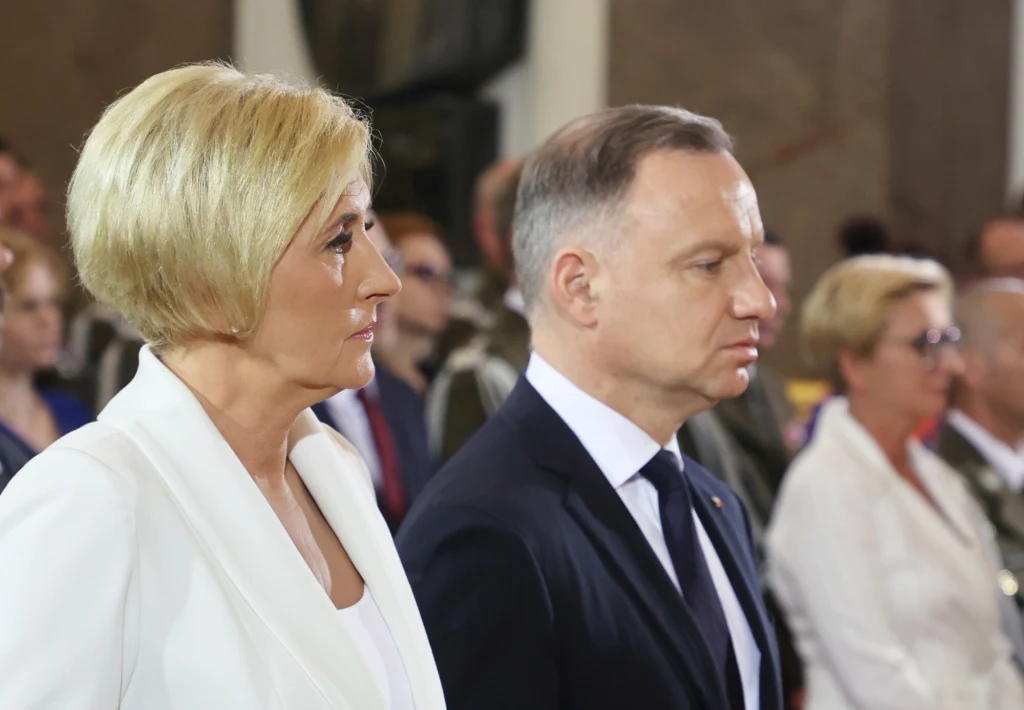 Andrzej Duda i Agata Kornhauser-Duda