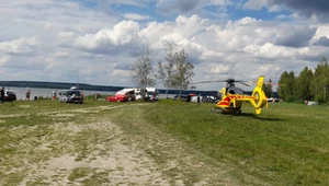 Wypadek na Zalewie Sulejowskim