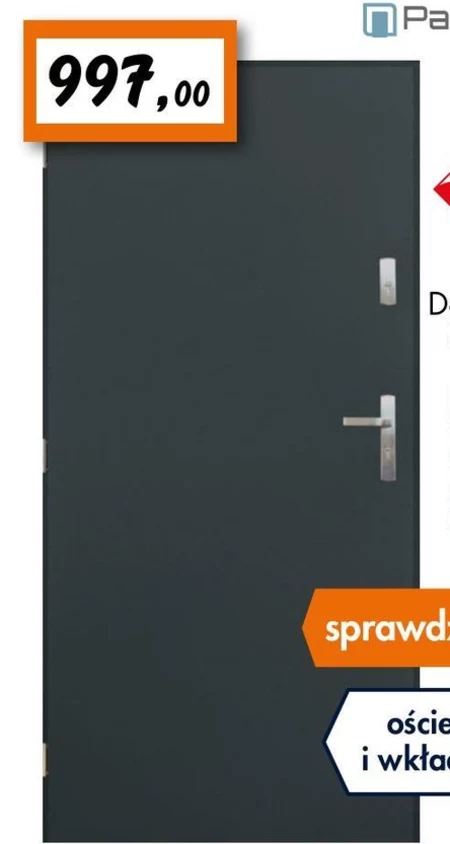 Drzwi zewnętrzne Pantor
