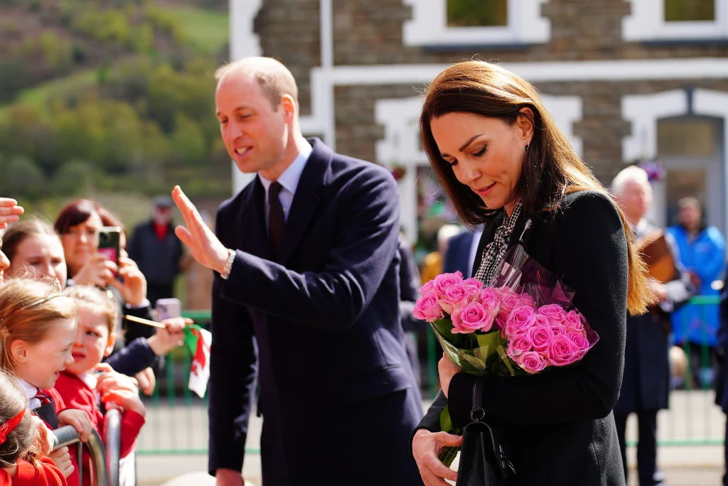 Kate Middleton i książę William 