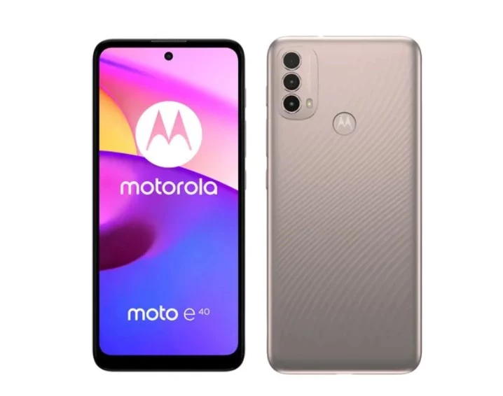 Motorola Moto E40.