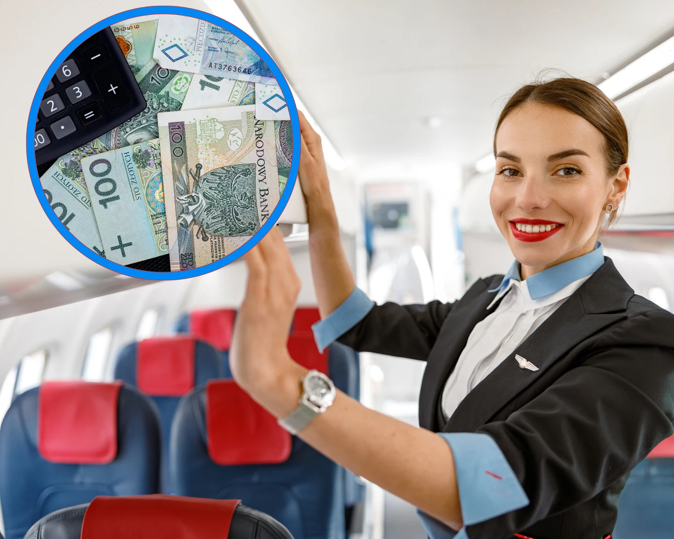 Ile zarabia stewardessa? Wiele osób myśli, że znacznie więcej