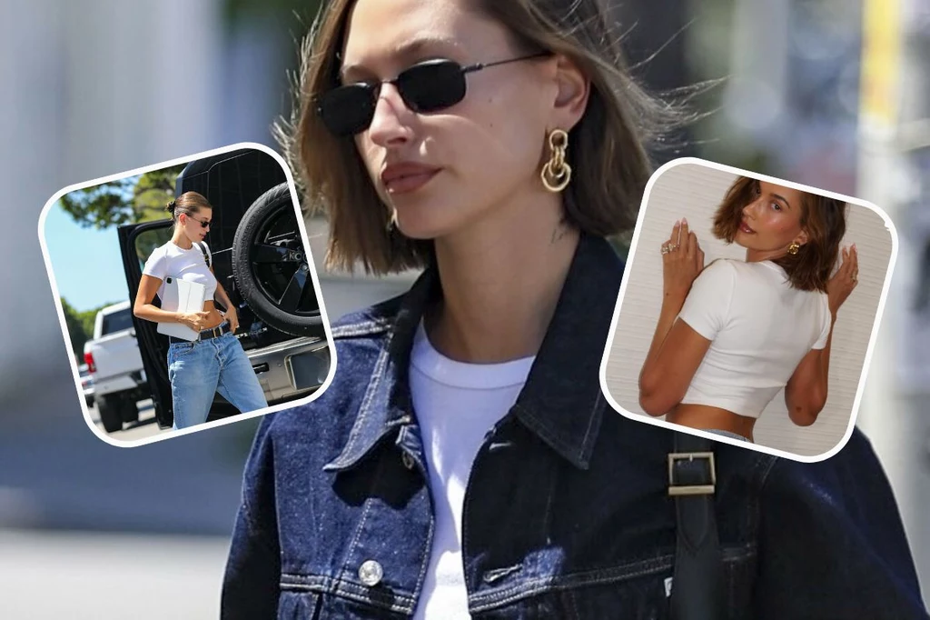 Hailey Bieber na przestrzeni lat wypracowała charakterystyczny styl