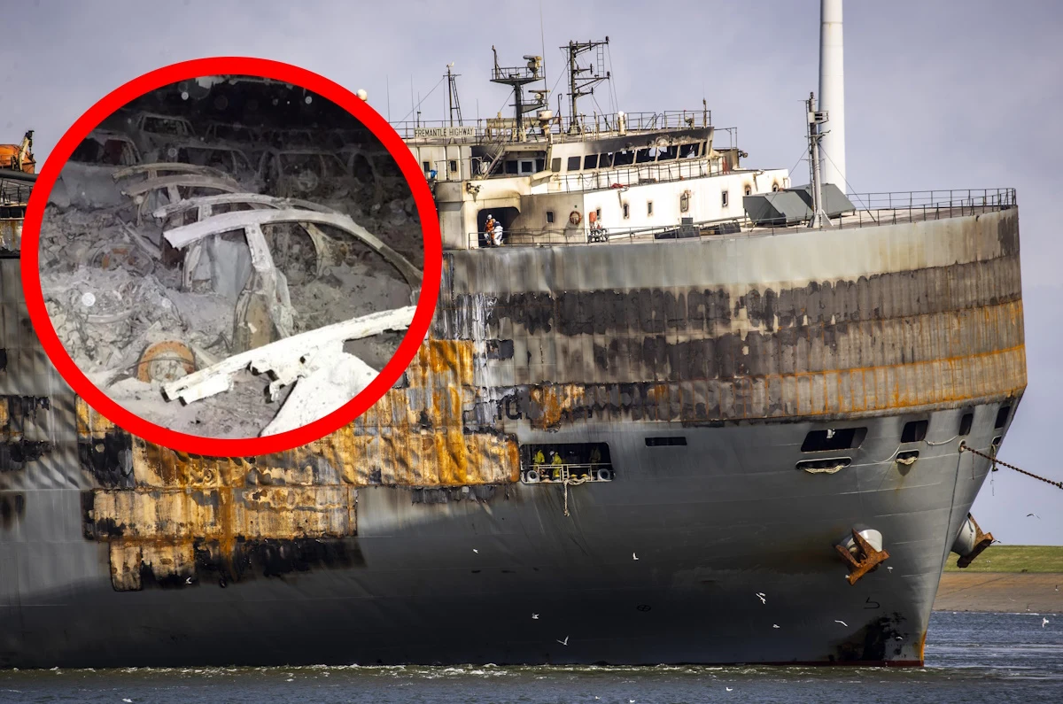 Na niektórych pokładach auta wtopiły się w podłoże Na niektórych pokładach auta wtopiły się w podłoże