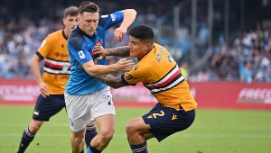 Piotr Zieliński w barwach SSC Napoli