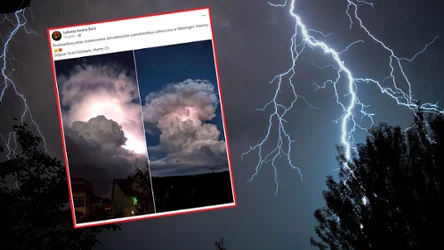 Pojawiło się wiele nagrań i zdjęć widowiskowych burz. Nie zabraknie ich również w nocy ze środy na czwartek