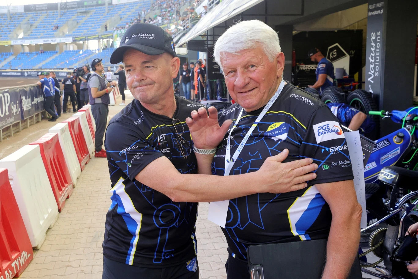 Robert Sawina i Jan Ząbik