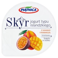 Piątnica Skyr Jogurt typu islandzkiego z mango i marakują 150 g