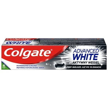 Pasta do zębów Colgate Advanced White Charcoal z aktywnym węglem 75ml - 1