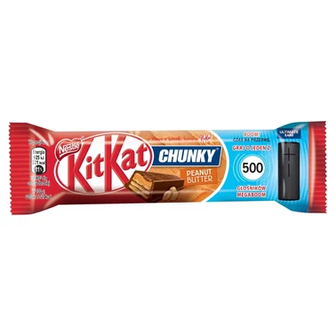 KitKat Chunky Peanut Butter Paluszek waflowy w mlecznej czekoladzie 42 g - 1