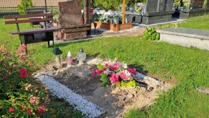 Policja odnotowała kradzież nagrobków w trzech miejscowościach w okolicach Lubina 