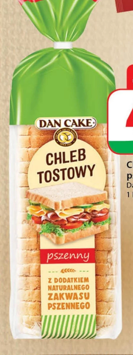 Dan Cake Chleb tostowy pszenny 500 g