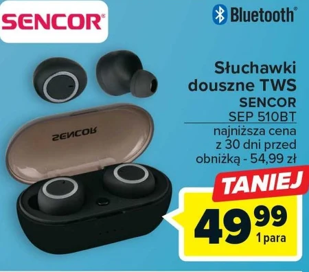 Słuchawki bluetooth Sencor