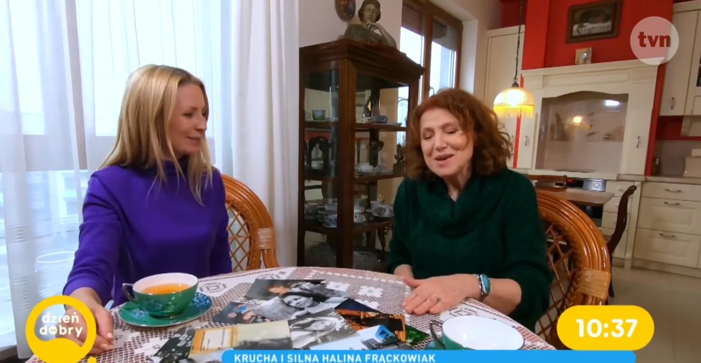 Halina Frąckowiak w "DDTVN"
